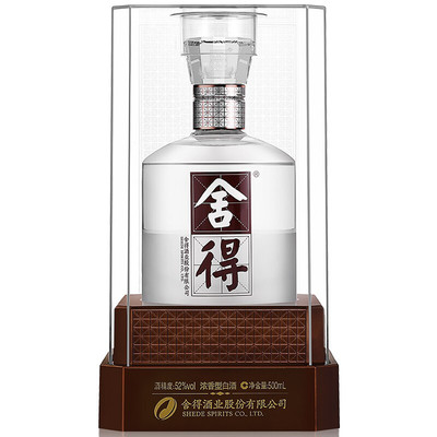 品味时光之酿——沱牌水晶舍得52度浓香型单瓶装深度解析